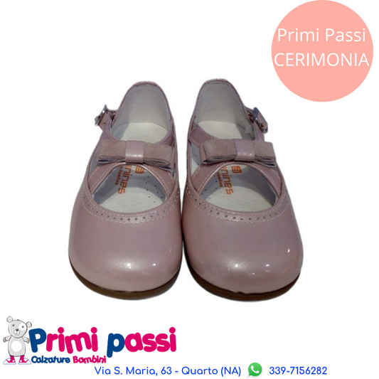 Ballerina Pink crocociatina bow (19-26)