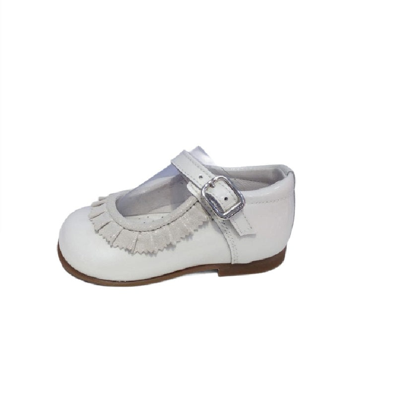 Ballerina Bianco/Perla lucida  (19-26)