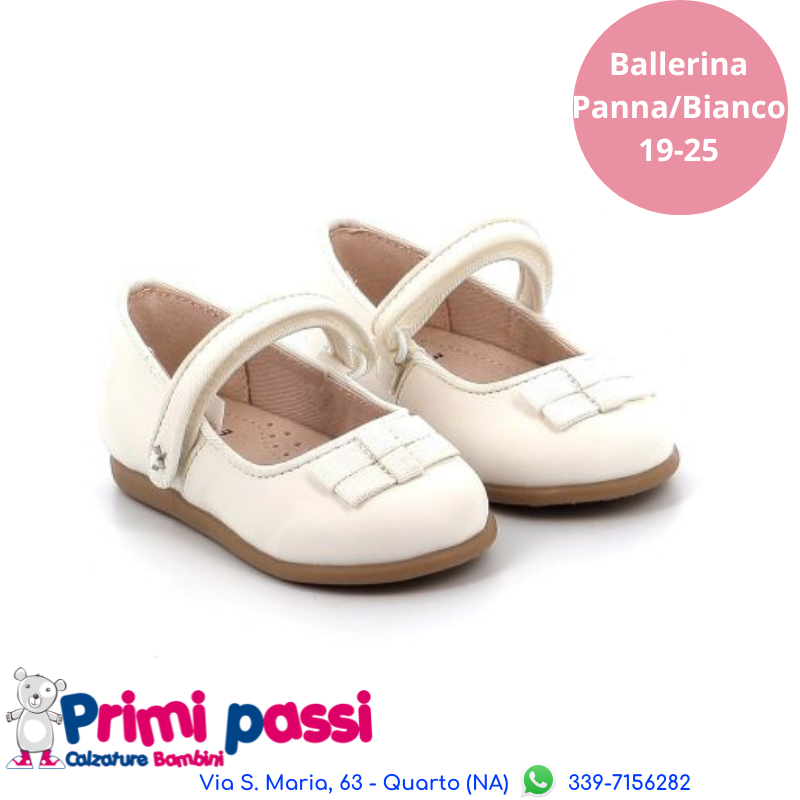 Cream/White Flakes Ballerina (19-25)