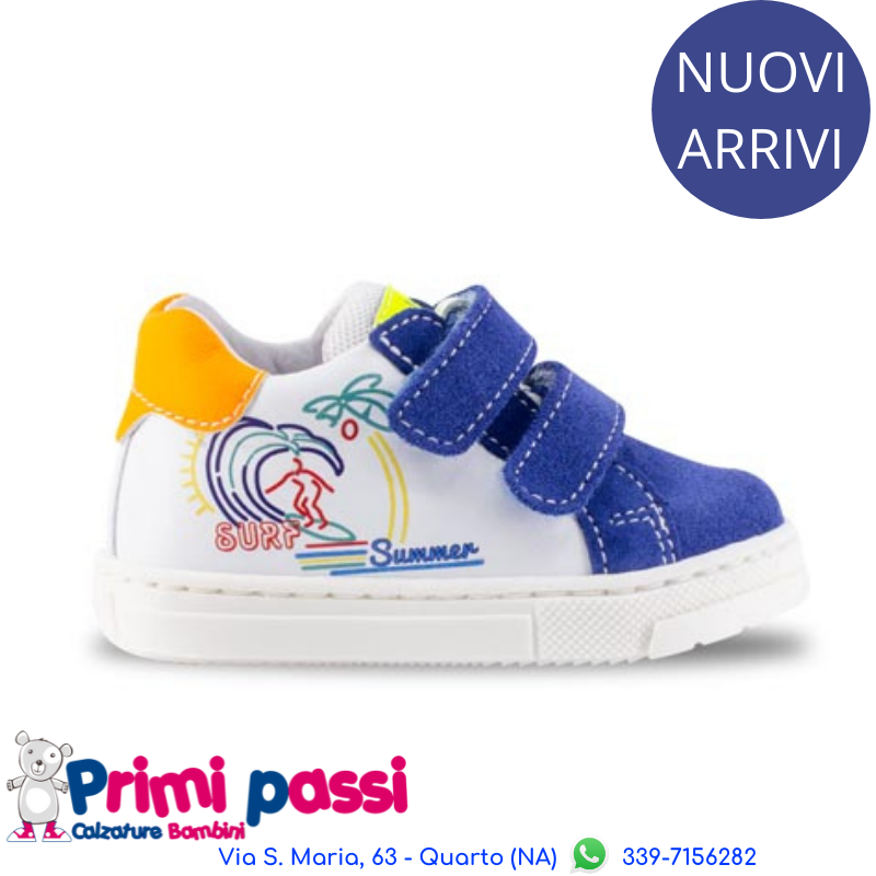 Mini Primi Passi Blu/Bianco