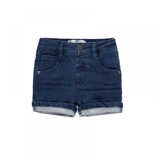 Blue denim boys' Bermuda shorts