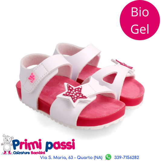 Sandalo Bio Gel Bianco Stella