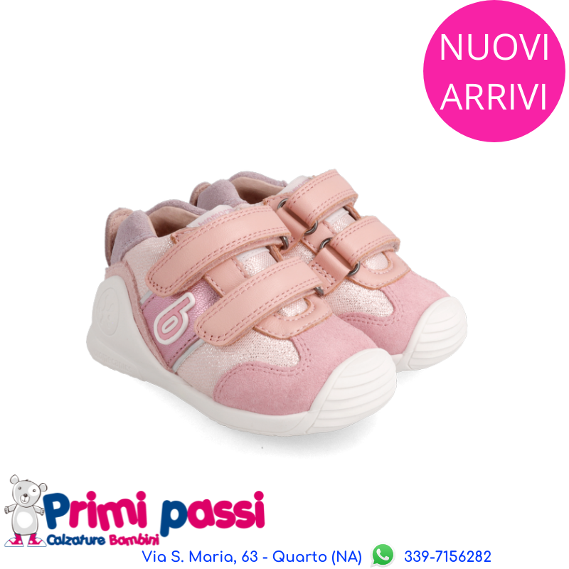 Sportiva Primi Passi Rosa Metallizato