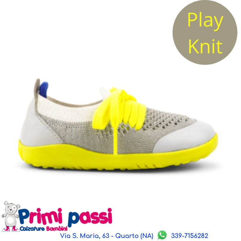 Step Up - Play Knit Greyl/Lime