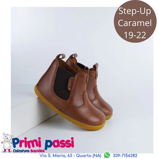 Jodphur Step Up Boot - Toffee