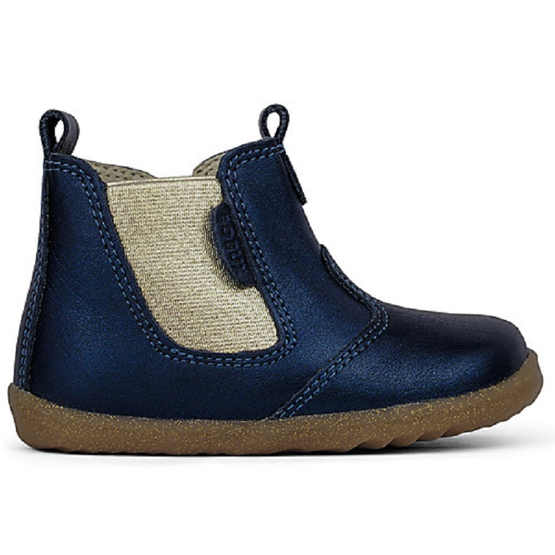 Stivaletto Step Up Jodphur - Blu/Brillante