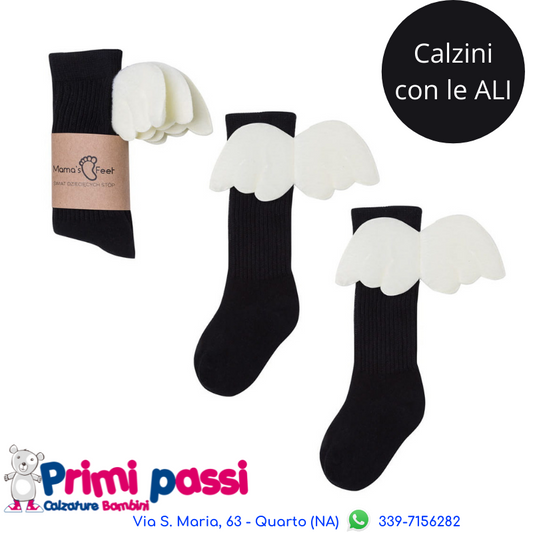Angels Black Socks