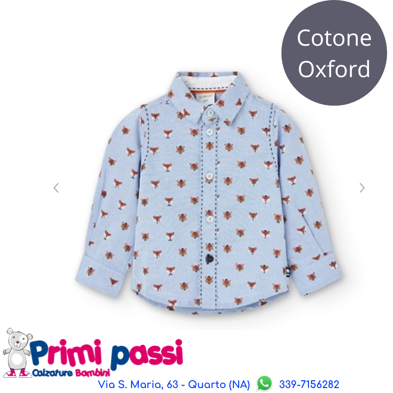 Fox Shirt Male 18M-6A