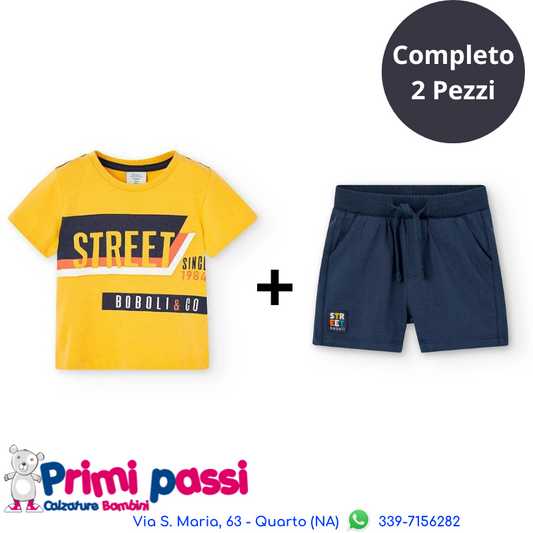 Complete T-shirt and Short Street (12M - 8A)