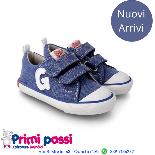 Sneakers Maschietto Blu Jeans