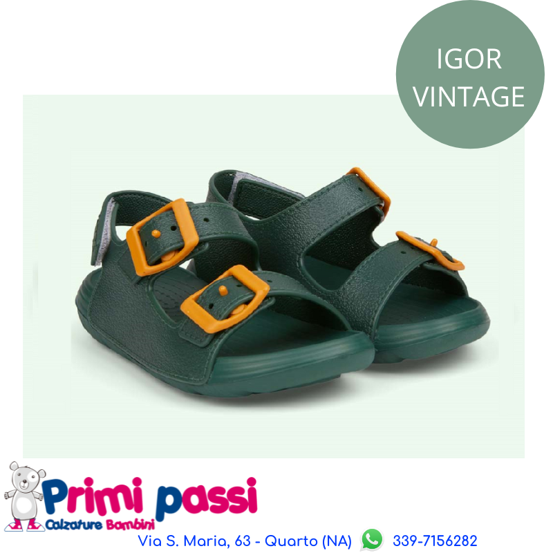 Igor Maui Sandal Green/Pine