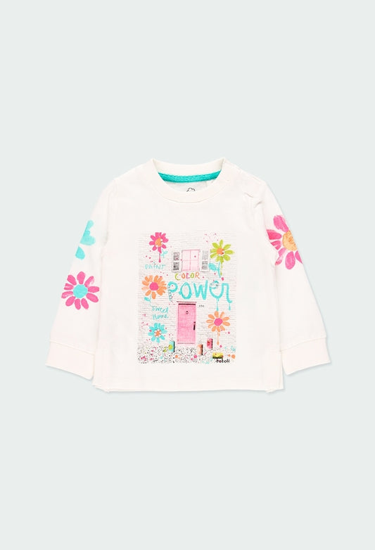 Flowers long sleeve t-shirt