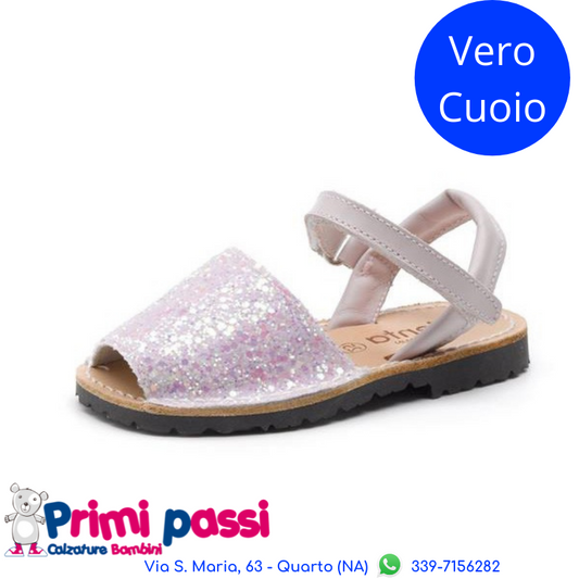 Minorquina Pink Glitter