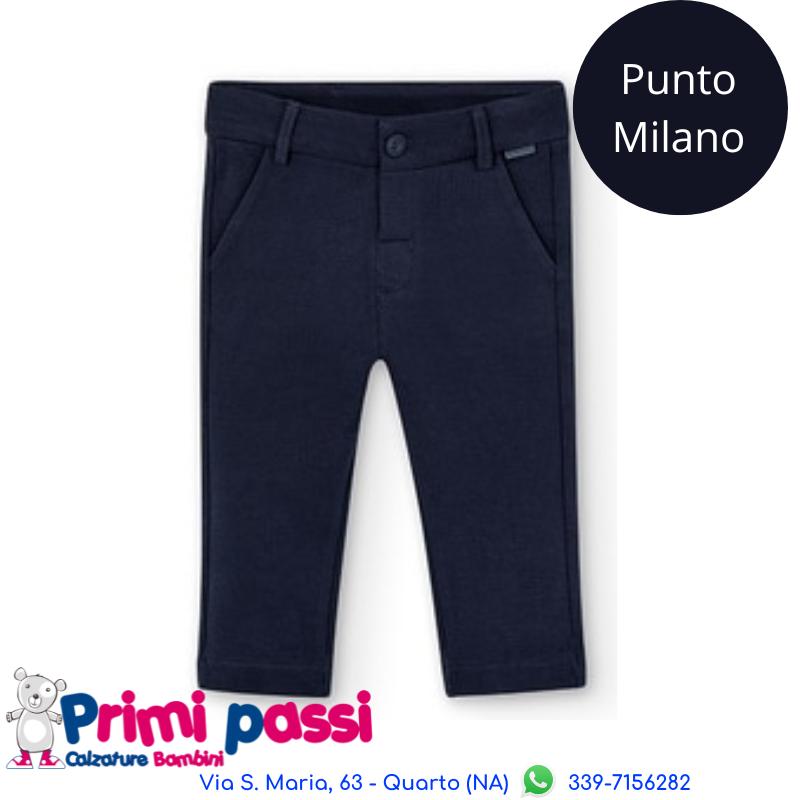 Pantaloni Silm-Fit Blu (18M-6A)