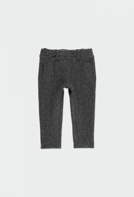 Anthracite girls' sweatpants