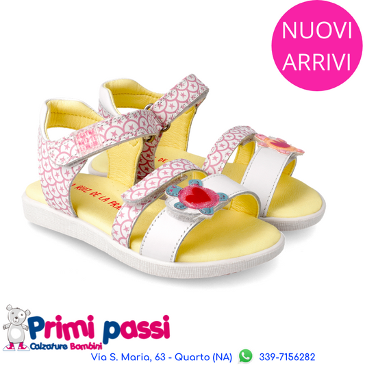 White turtle sandal