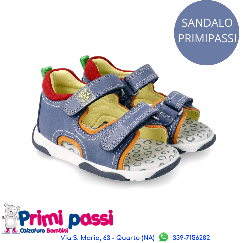 Sandalo Primi Passi Slate