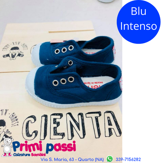 Sneakers Tela - Blu Intenso