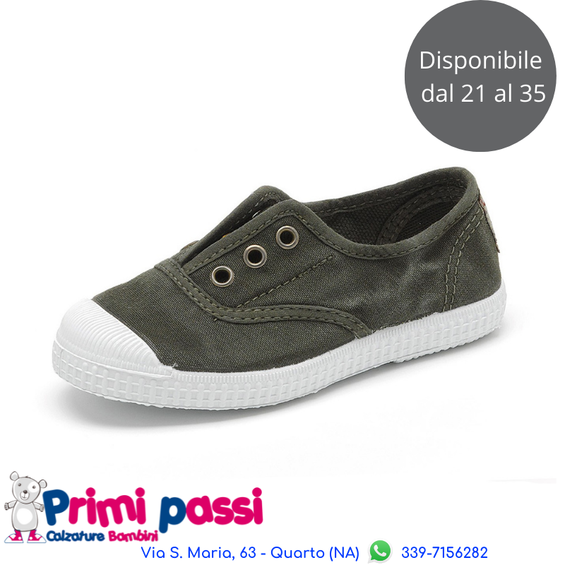 Sneakers Tela - Nero slavato
