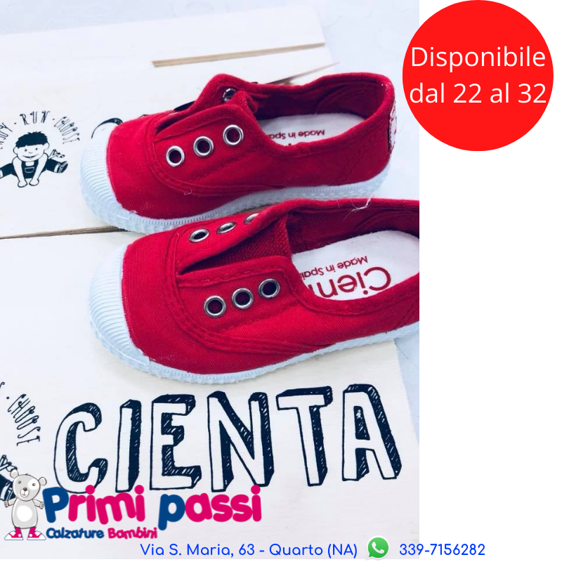 Canvas Sneakers - Red 