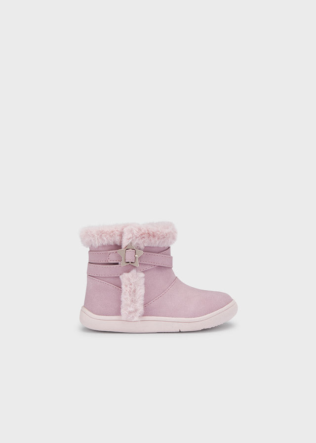 Pink first steps boot (19-25)