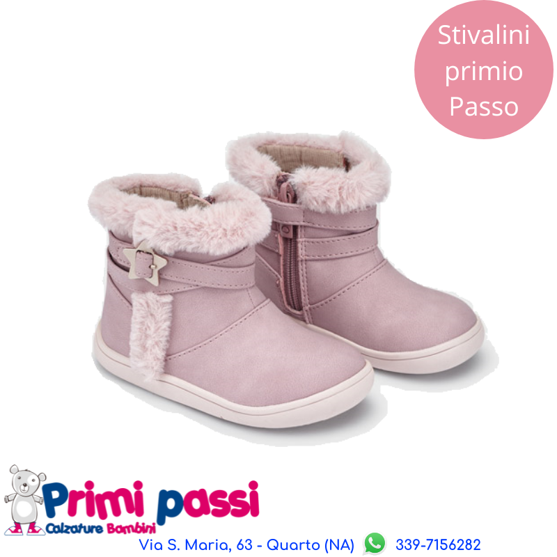 Pink first steps boot (19-25)