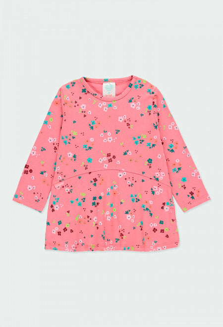 Pink Flower Dress for Girls