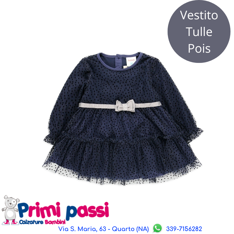 Vestito Tulle Blu